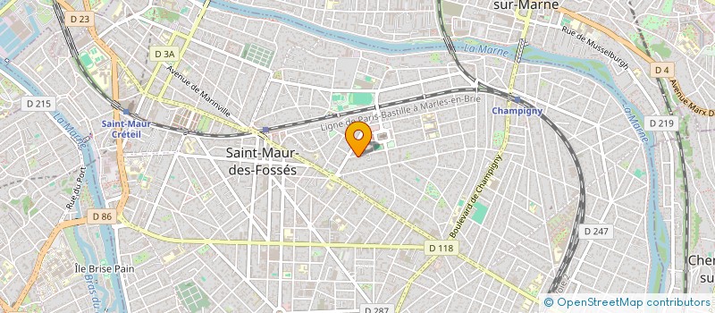 localisation de l'entreprise SCI  COP & CO à SAINT-MAUR-DES-FOSSES