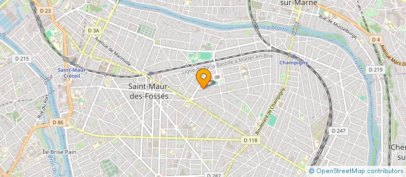 localisation de l'entreprise SCI COP I à SAINT-MAUR-DES-FOSSES