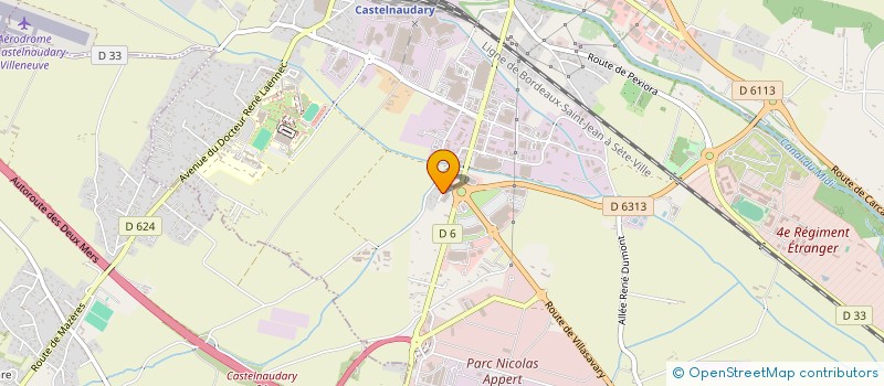 localisation de l'entreprise SCI COP'S  CASTELNAUDARY