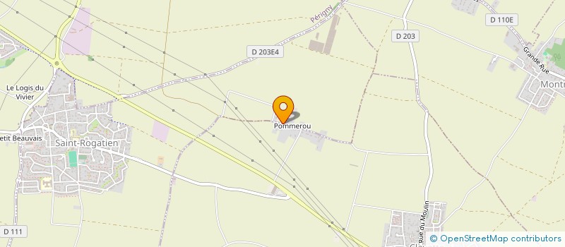 localisation de l'entreprise SCI COPA  SAINT-ROGATIEN