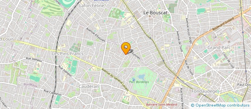 localisation de l'entreprise SCI COPA 47  BORDEAUX