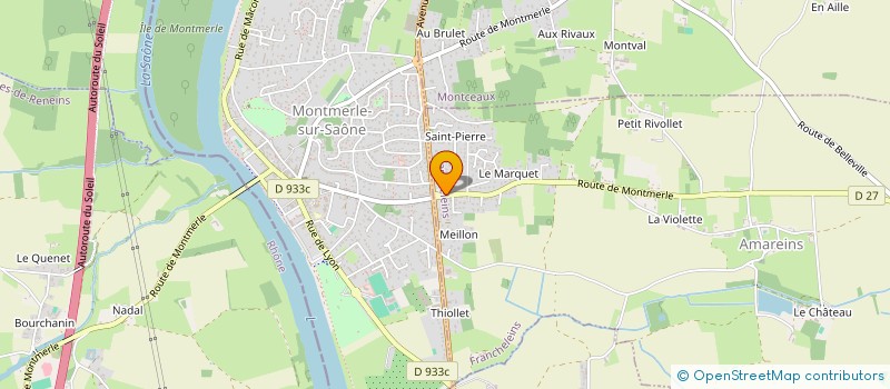 localisation de l'entreprise SCI COPA MUNDIAL  FRANCHELEINS