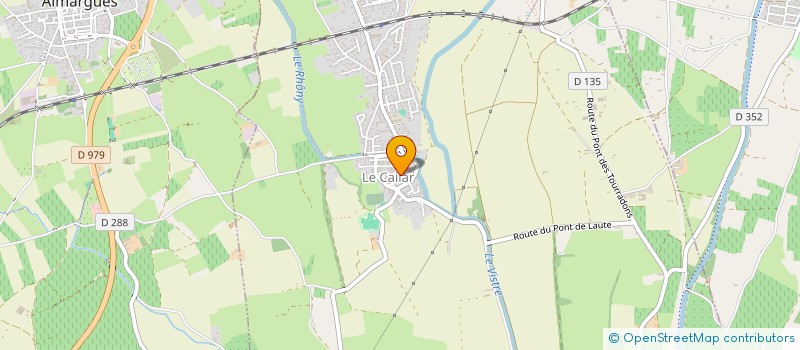 localisation de l'entreprise SCI COPAIGI  LE CAILAR