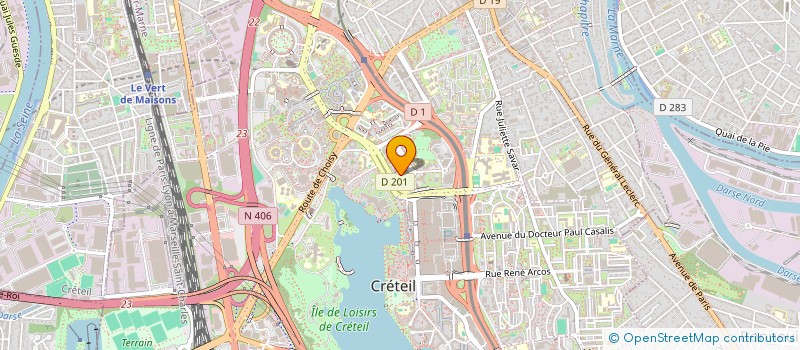 localisation de l'entreprise SCI COPAPROM à CRETEIL
