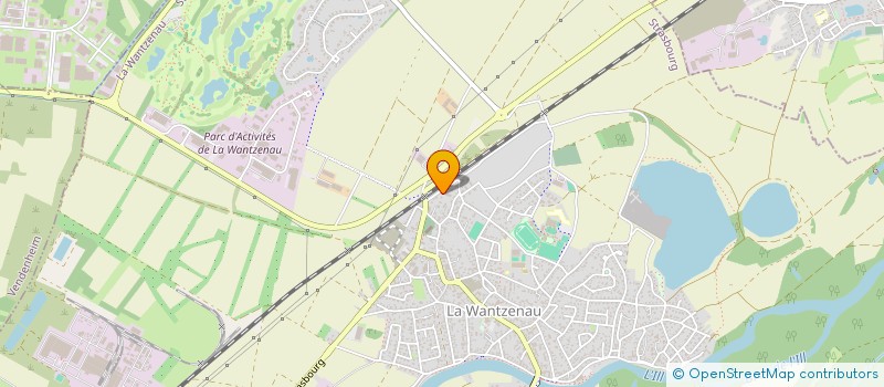 localisation de l'entreprise SCI COPARIM  LA WANTZENAU