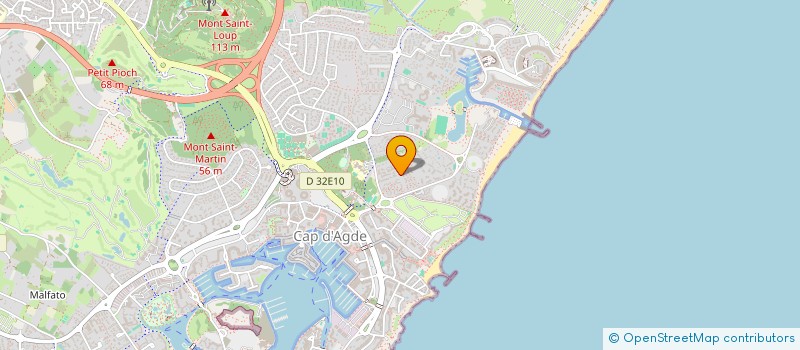 localisation de l'entreprise SCI COPATITO  AGDE