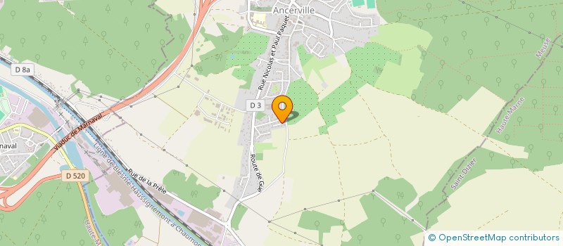 localisation de l'entreprise SCI COPE à ANCERVILLE