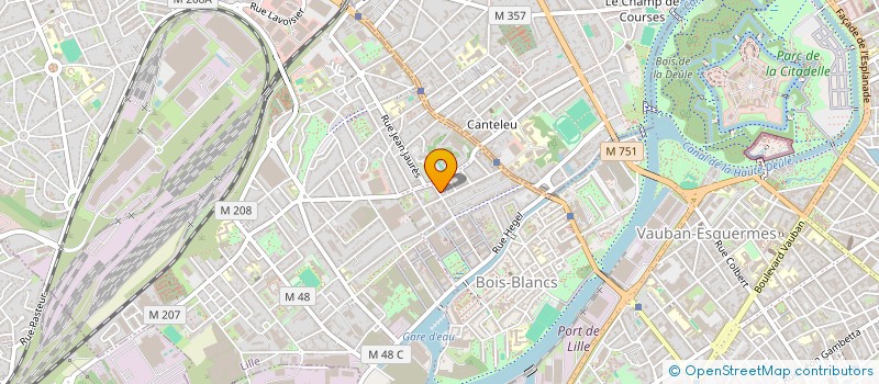 localisation de l'entreprise SCI COPERNIC à LILLE
