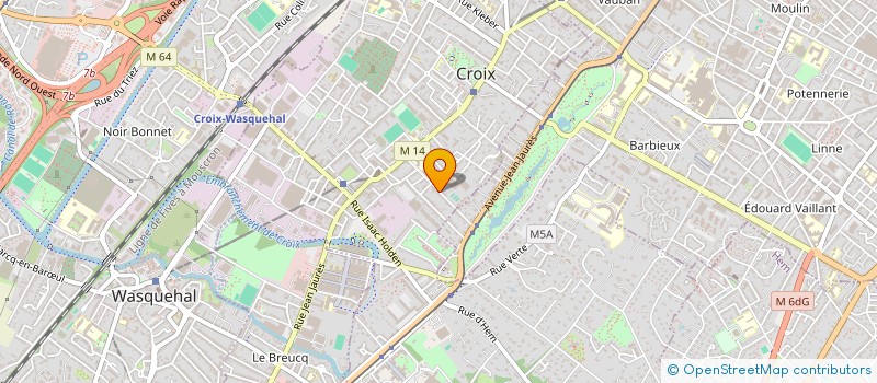localisation de l'entreprise SCI COPERNIC à CROIX