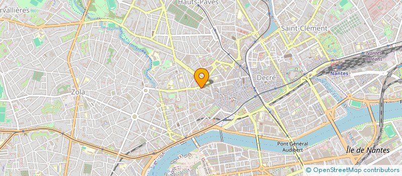 localisation de l'entreprise SCI COPERNIC N 5 à NANTES