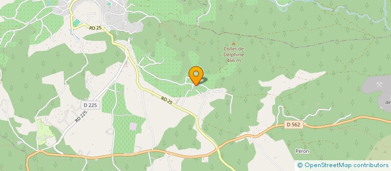 localisation de l'entreprise SCI COPHI  CALLAS