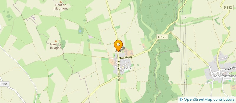 localisation de l'entreprise SCI COPHIBAPT  LAIX