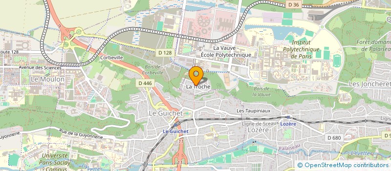 localisation de l'entreprise SCI COPHIFRANC à PALAISEAU