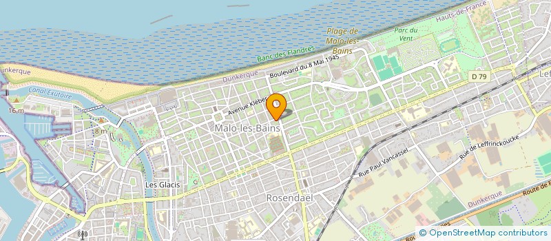 localisation de l'entreprise SCI COPI à DUNKERQUE