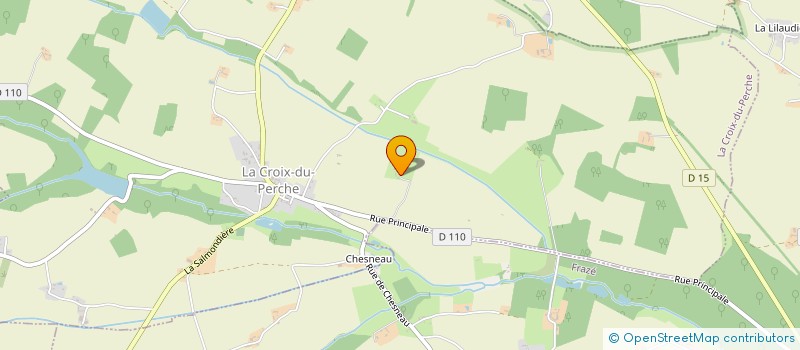 localisation de l'entreprise SCI COPIET à LA CROIX-DU-PERCHE