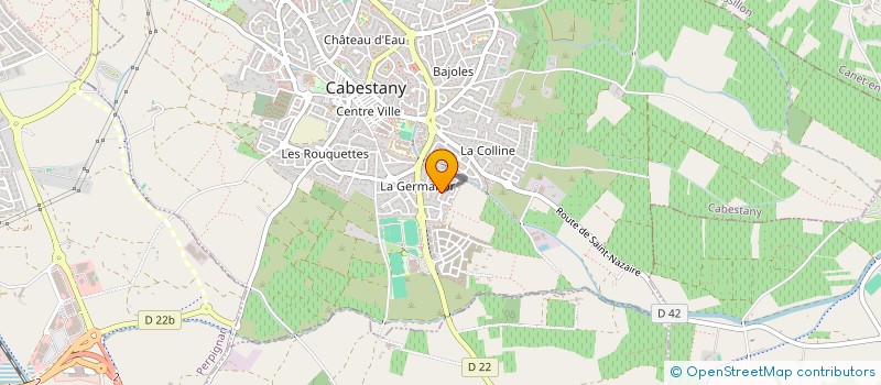 localisation de l'entreprise SCI COPILOLO  CABESTANY