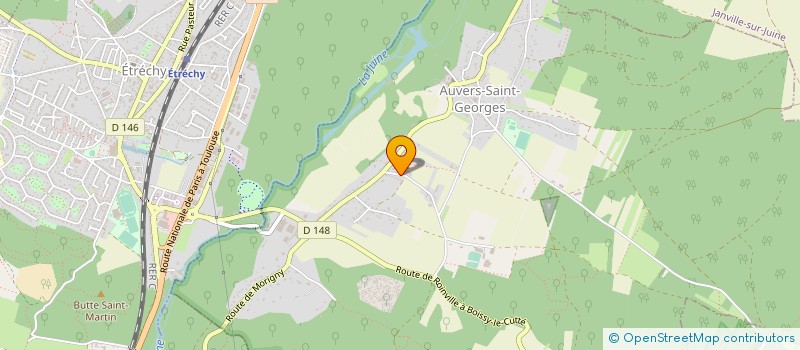 localisation de l'entreprise SCI COPIN IMMOBILIER  AUVERS-SAINT-GEORGES