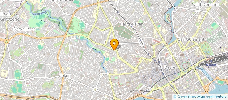 localisation de l'entreprise SCI COPLEX à NANTES