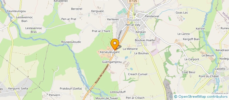 localisation de l'entreprise SCI COPO  PLOUIDER