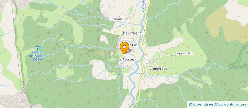 localisation de l'entreprise SCI COPPA  VILLARS-COLMARS