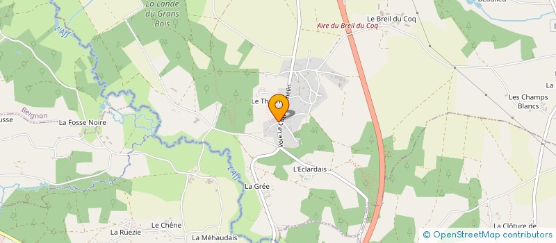 localisation de l'entreprise SCI COPPENS  TREFFENDEL