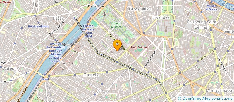 localisation de l'entreprise SCI COPPET  PARIS