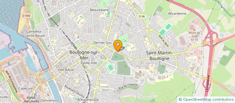 localisation de l'entreprise SCI COPPOLA-FOURNEZ à SAINT-MARTIN-BOULOGNE