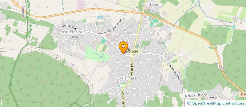 localisation de l'entreprise SCI COQ D'ESTALMINIL  VIARMES