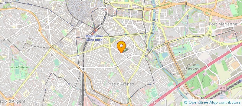 localisation de l'entreprise SCI COQBOUT à MONTPELLIER