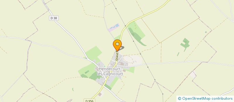 localisation de l'entreprise SCI COQUEL  HENDECOURT-LES-CAGNICOURT