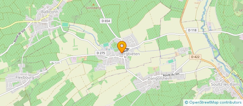 localisation de l'entreprise SCI COQUELICOT  BERGBIETEN