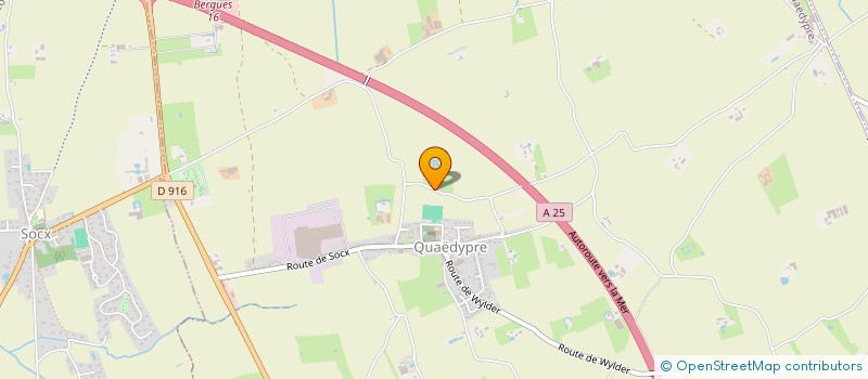 localisation de l'entreprise SCI COQUELO  QUAEDYPRE