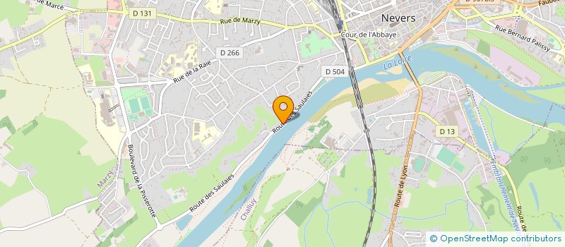 localisation de l'entreprise SCI COQUET à NEVERS