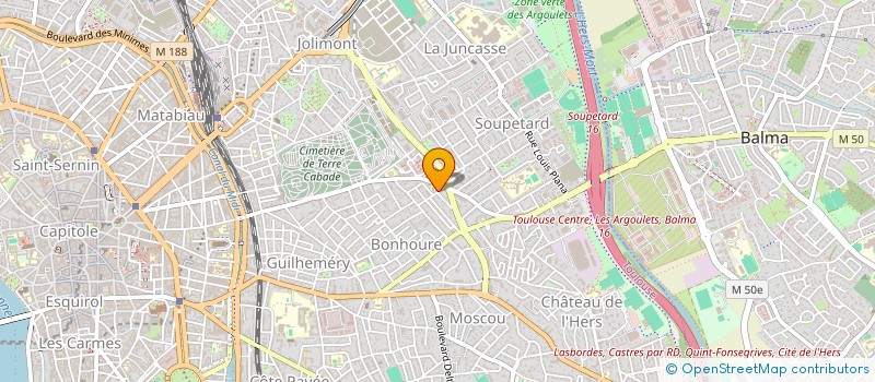 localisation de l'entreprise SCI COQUILLE à TOULOUSE