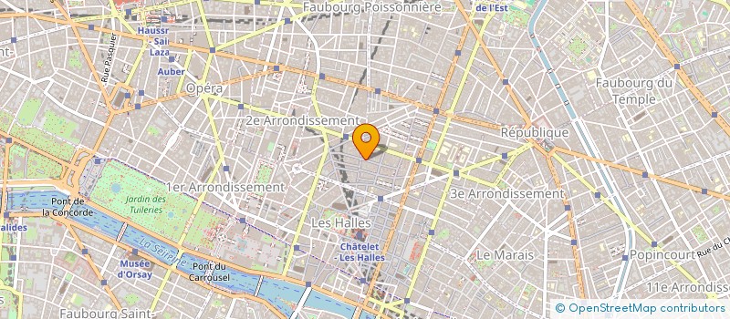 localisation de l'entreprise SCI COQUILLIERE  PARIS
