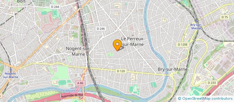 localisation de l'entreprise SCI COQUIN  LE PERREUX-SUR-MARNE