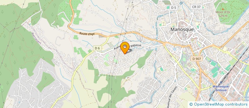 localisation de l'entreprise SCI COQUINE à MANOSQUE