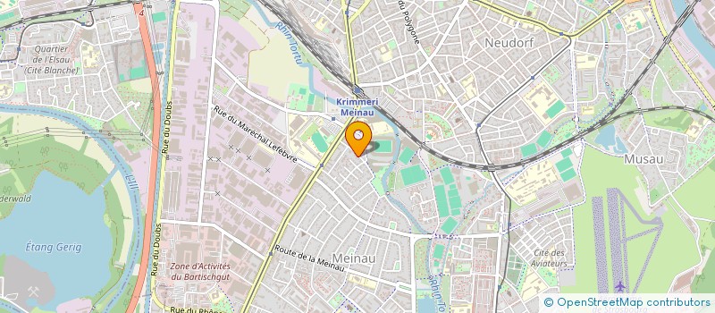 localisation de l'entreprise SCI COR DE CHASSE à STRASBOURG