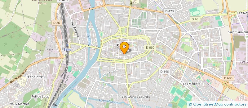 localisation de l'entreprise SCI CORA  MALAY-LE-GRAND