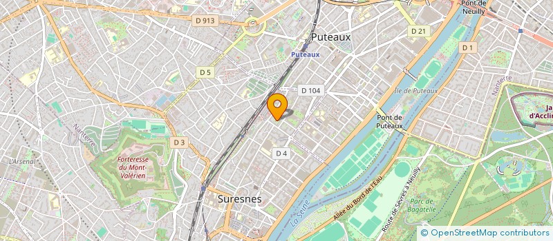 localisation de l'entreprise SCI CORACHRI'S à SURESNES