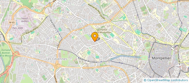 localisation de l'entreprise SCI CORAIL à MONTPELLIER