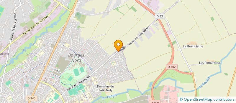 localisation de l'entreprise SCI CORAIL  BOURGES