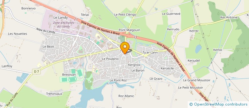 localisation de l'entreprise SCI CORAIL  THEIX-NOYALO