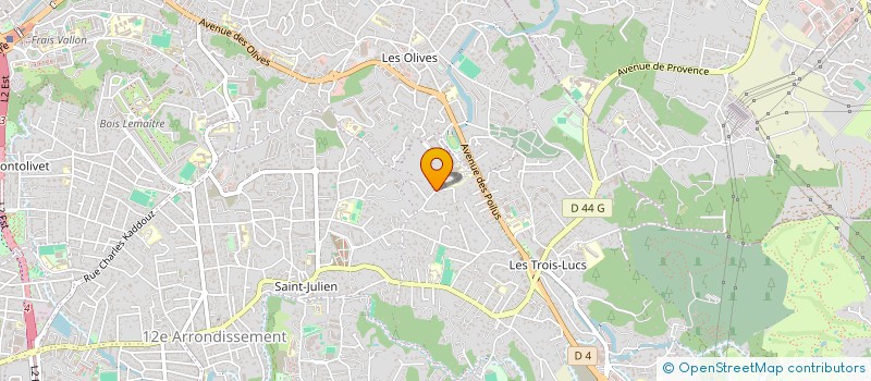 localisation de l'entreprise SCI CORAIL à MARSEILLE
