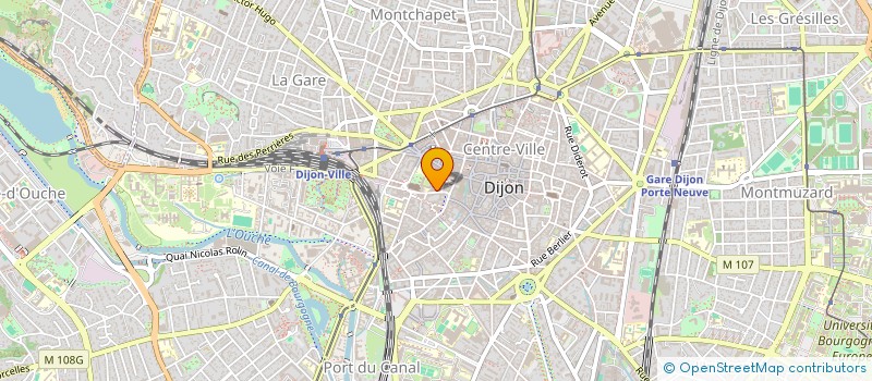 localisation de l'entreprise SCI CORAIL IMMO à DIJON