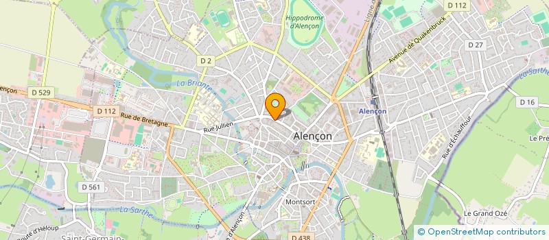 localisation de l'entreprise SCI CORALEX à ALENCON