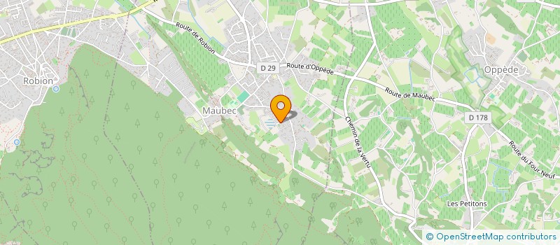 localisation de l'entreprise SCI CORALIE  MAUBEC