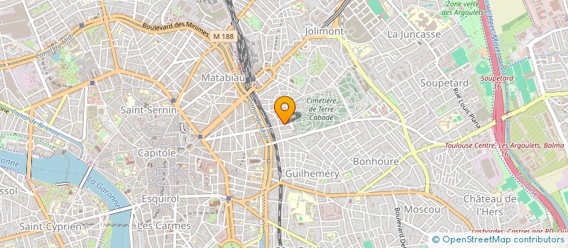 localisation de l'entreprise SCI CORANCE à TOULOUSE