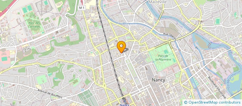 localisation de l'entreprise SCI CORBALANCHE  NANCY