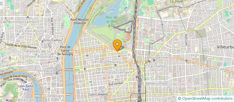 localisation de l'entreprise SCI CORBELGES  LYON